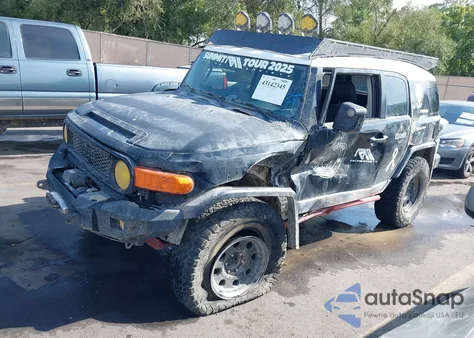 2007 Toyota Fj Cruiser from USA, damaged, VIN JTEBU11F570055412